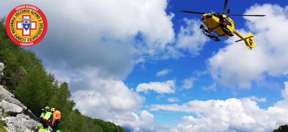 Foto d'archivio In ferrata con il compagno, cade e si ferisce alla testa: escursionista 42enne elitrasportata in ospedale in codice rosso