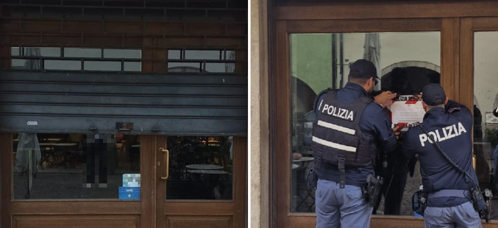 Chiuso un locale in centro: la Polizia trova 150 giovani nel seminterrato durante un evento musicale