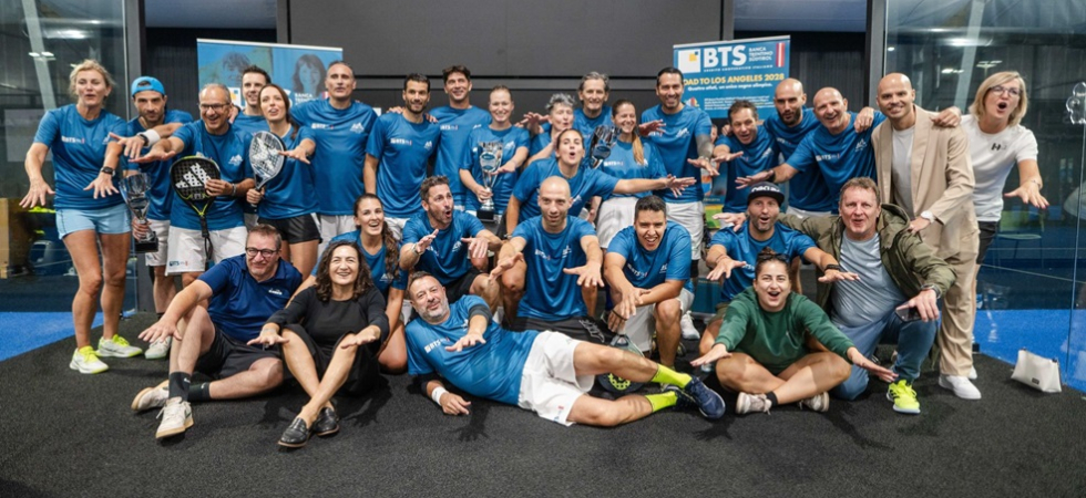 Al Trofeo padel Bts anche Tacchinardi e Borriello: un evento di Banca Trentino Alto Adige per promuovere sport