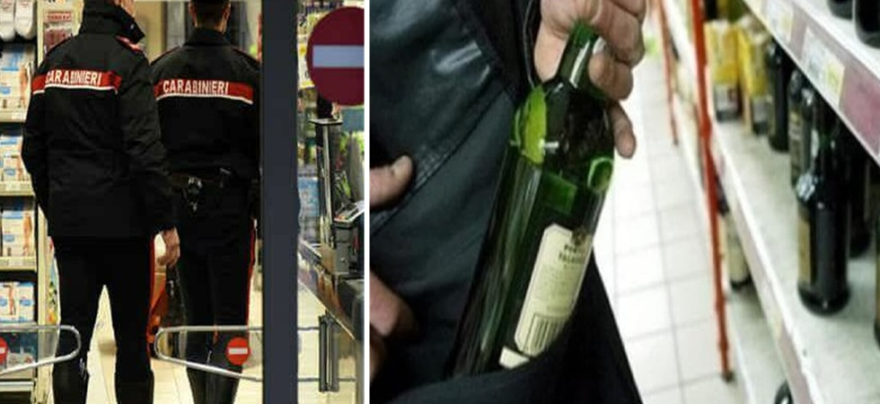 Ruba vino pregiato, birra e superalcolici: il ladro seriale tradito dall’ultimo colpo, 28enne rintracciato dai carabinieri