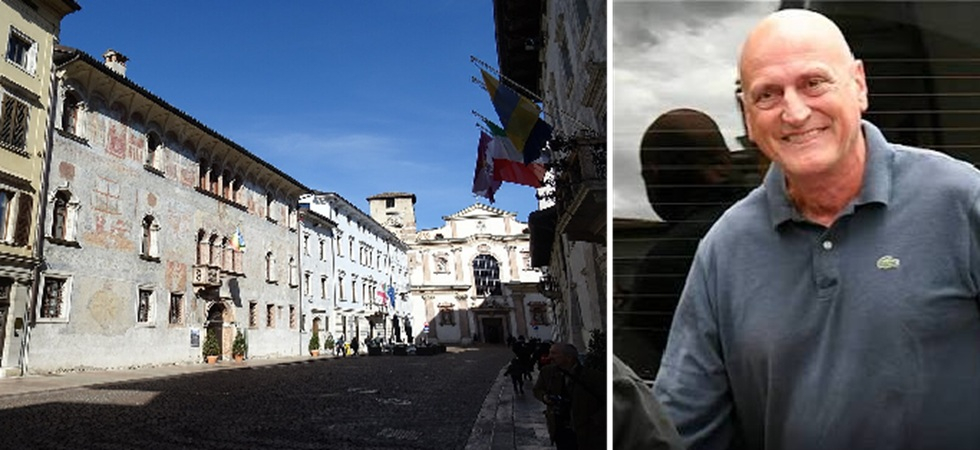 Chico Forti per le strade di Trento dopo la concessione della semilibertà