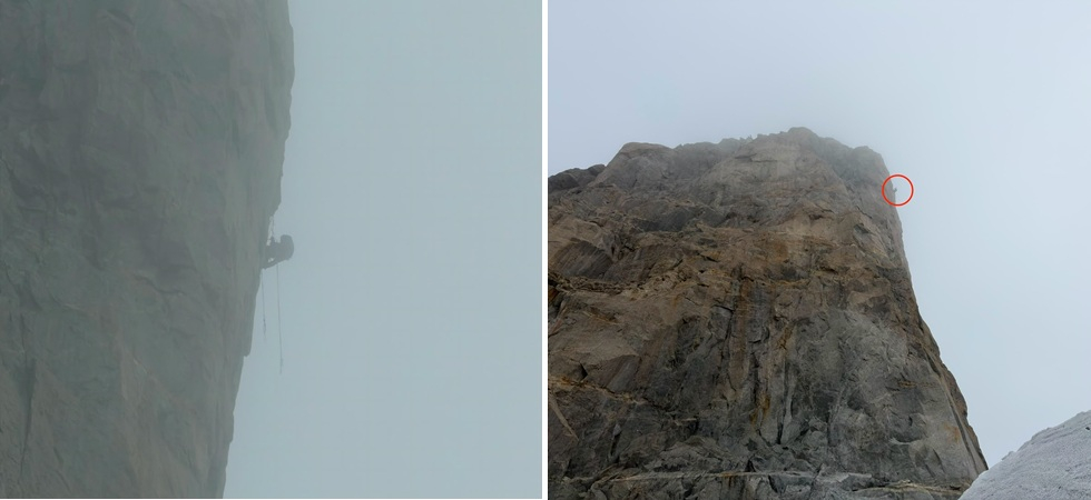 Ore di angoscia a 4mila metri: alpinista bloccata in parete da 12 ore