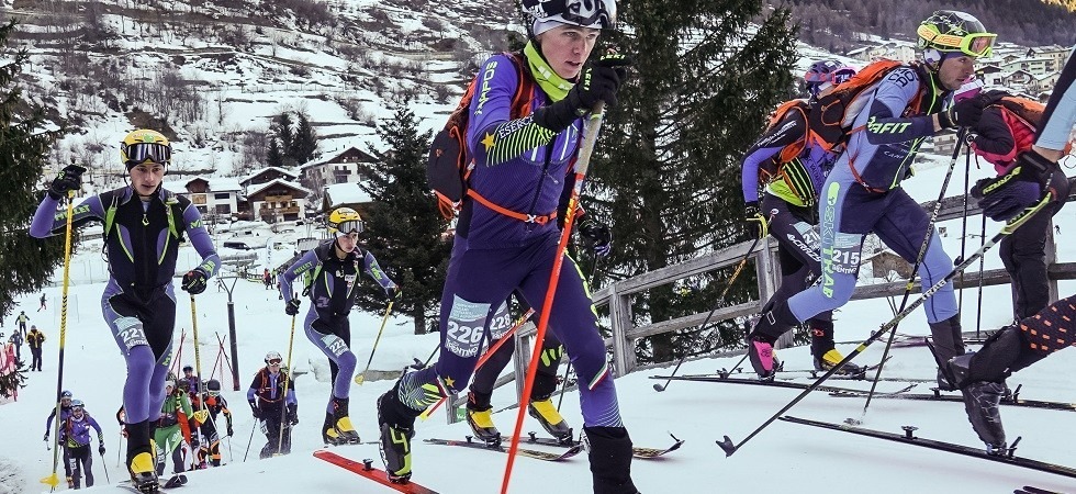 Foto Raffaele Merler Magnini e Murada campioni italiani a Vermiglio