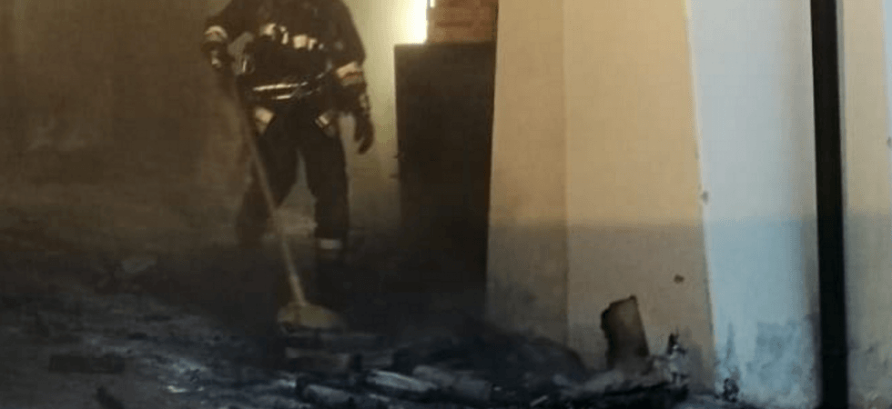 Paura a Cles, incendio in una abitazione a causa di un cortocircuito