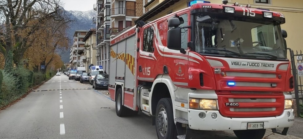 Paura a Trento, fuga di gas in un appartamento