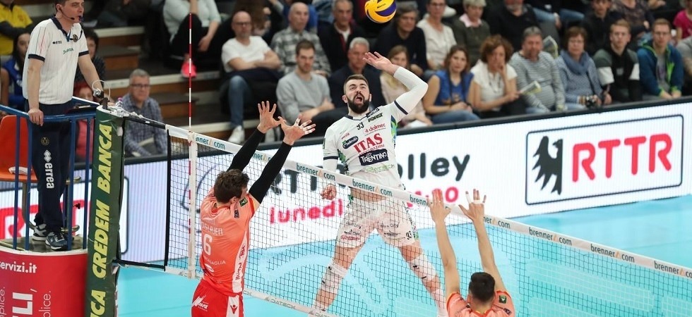Foto di Marco Trabalza La Trentino Volley schiaccia Ravenna e continua la corsa alle spalle di Perugia