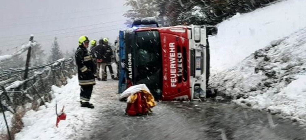Incidente per i vigili del fuoco