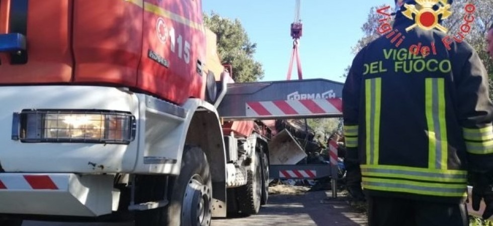 Foto d'archivio La piccola di 3 anni rimasta schiacciata dal trattore è ancora grave, ma non è più in pericolo di vita