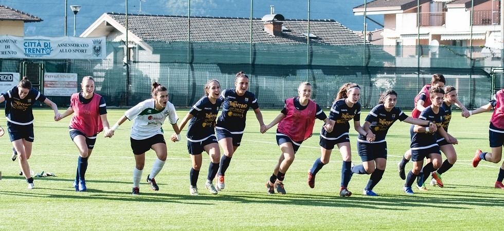 Buona la prima per il Trento femminile, le gialloblù espugnano Ferrara
