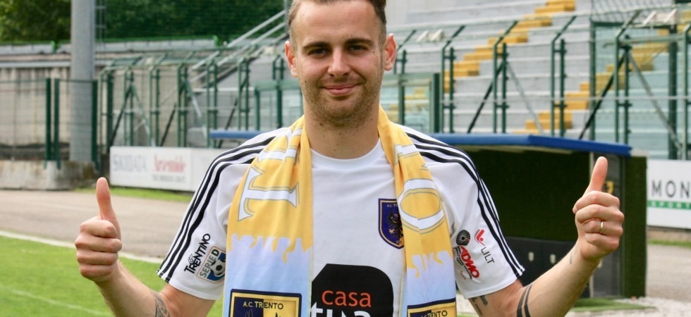 Colpo del Trento, Fabio Bertoldi firma per i gialloblu del capoluogo
