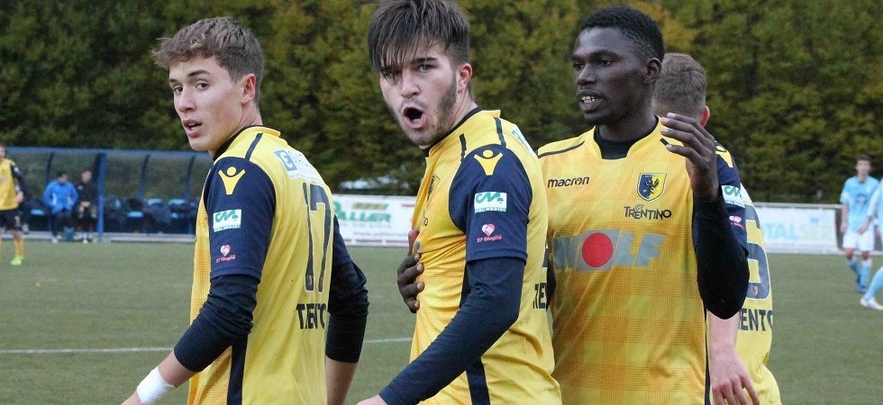 Foto di Carmelo Ossanna Il Trento espugna Mezzolombardo e va a +4 sul San Giorgio