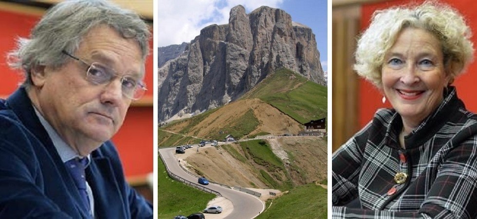 Ghezzi e Coppola con i residenti delle valli di Fiemme e Fassa assediati dal traffico: “La mobilità va ripensata”