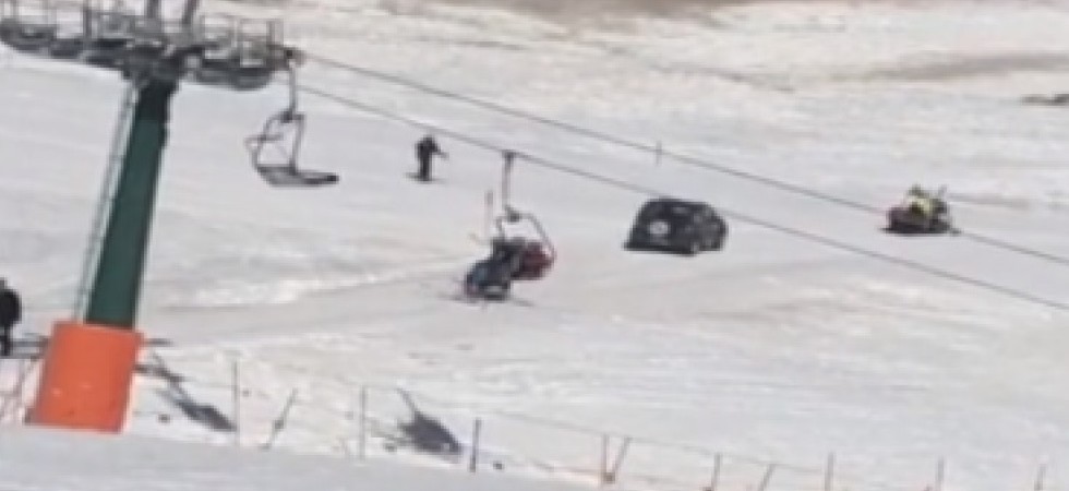 Novantaduenne sbaglia strada e finisce con il fuoristrada sulle piste da sci