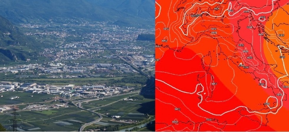 Allerta meteo da parte della Protezione Civile, a valle attesi anche 40 gradi