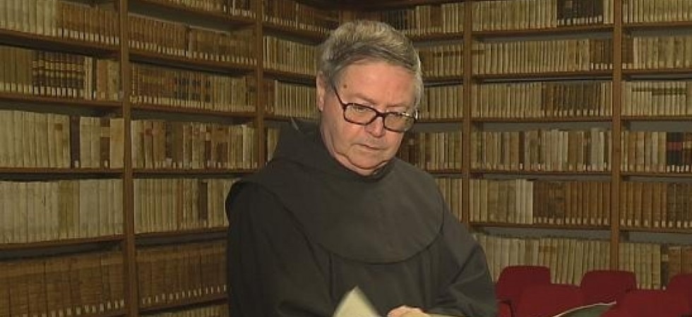 Foto da internet E' morto Fra Ciro, custode dell'antica biblioteca dei Francescani