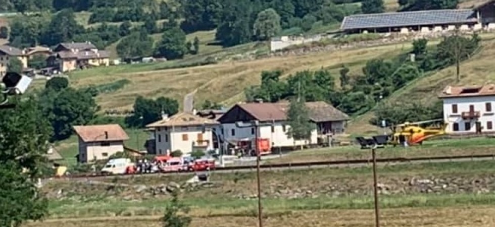 Scontro tra due auto a Cavalese, un mezzo si è cappottato