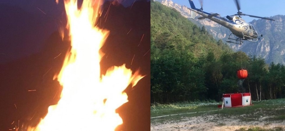 Grave un giovane ustionato durante i fuochi del Sacro Cuore di Gesù