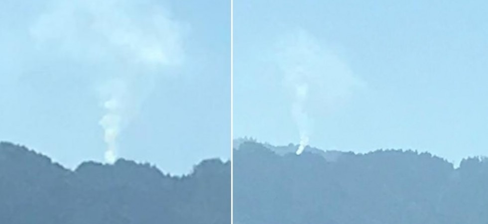 Incendio boschivo a Monterovere, vigili del fuoco sul posto