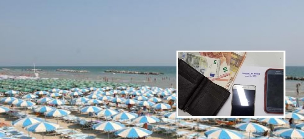 Gli rubano il cellulare in spiaggia, trentino diventa investigatore e fa arrestare due ladri
