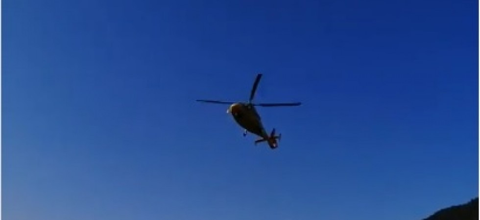 Trovato incosciente a terra, ciclista di 49 anni elitrasportato al Santa Chiara
