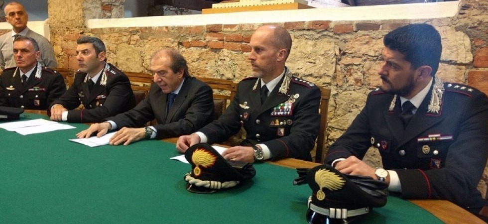 Dieci persone arrestate nella maxi operazione dei carabinieri