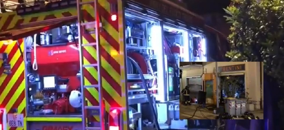 Incendio a Trento sud, nella notte a fuoco un magazzino