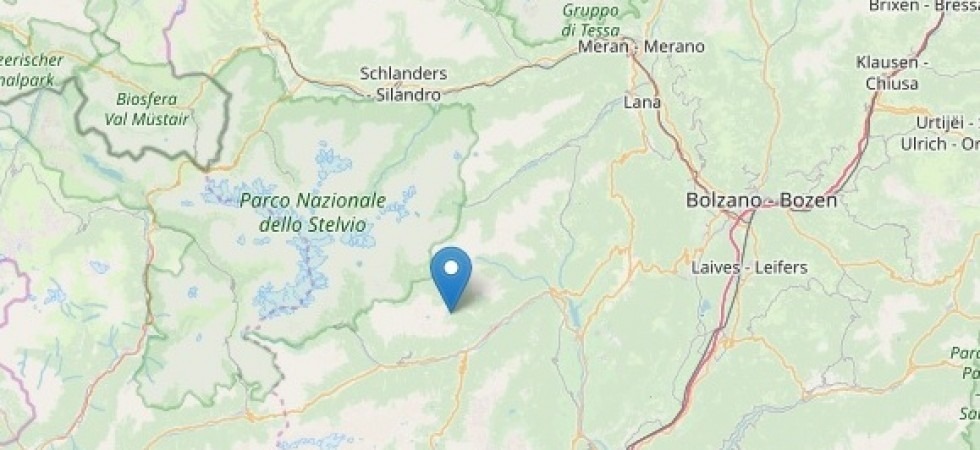 Lieve scossa di terremoto in Trentino