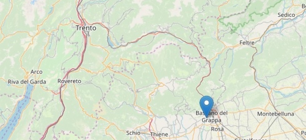 La terra trema, scosse di terremoto in Veneto avvertite anche in Valsugana