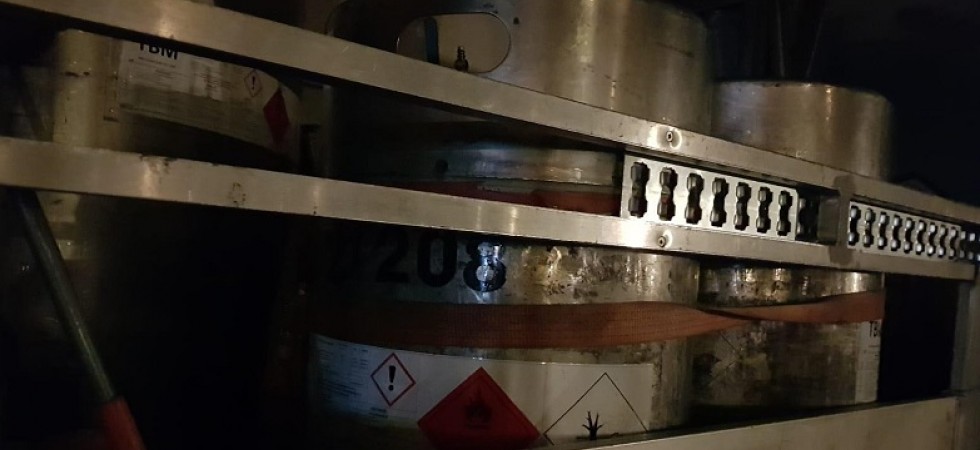 Da un furgone fuga di sostanza odorizzante per metano, l'allarme in via Nazionale