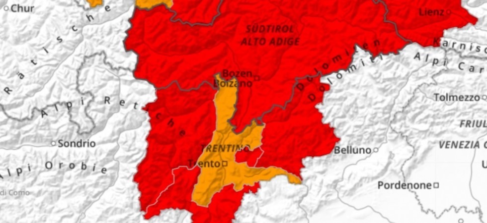 Dopo la neve ora in Trentino è rischio valanghe