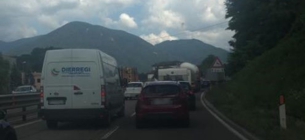 Incidenti in Valsugana e a Rovereto, traffico in tilt questo pomeriggio in diverse strade trentine