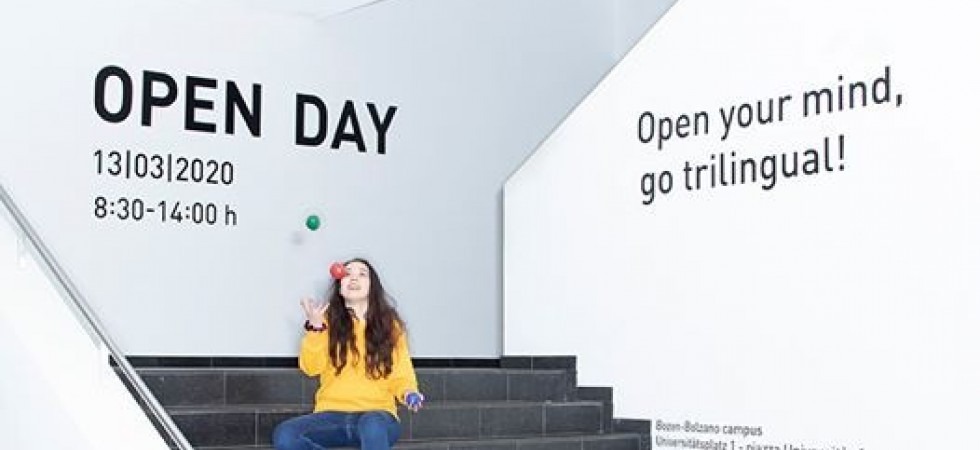 Coronavirus, l'Università di Bolzano rende online l'open day previsto per il 13 marzo