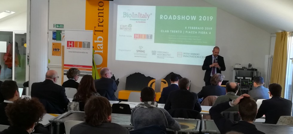 Roadshow BioInItaly fa tappa a Trento: in gara verso la finale sei progetti imprenditoriali nati dalla ricerca universitaria