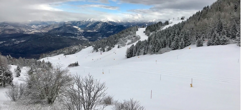 Neve e freddo, in Bondone inizia ufficialmente la stagione