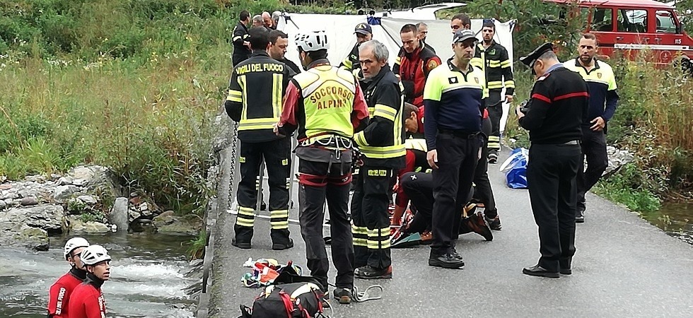 E' Livio Bianchini la vittima del tragico incidente in val del Chiese
