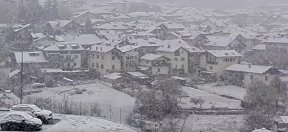 Maltempo in Trentino, previsto fino a mezzo metro di neve in montagna