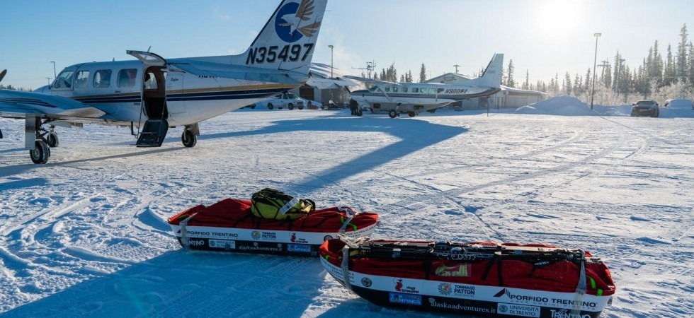 Partita la spedizione di Belli e Giovannini in Alaska: Ci hanno messo a disposizione un aereo solo per trasportare il