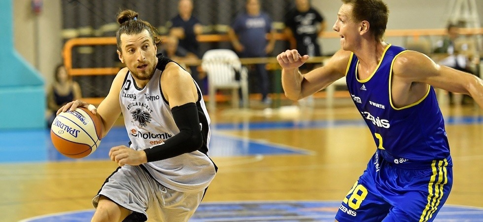 foto Montigiani Aquila Basket, buone sensazioni nell’amichevole contro Verona a San Bonifacio