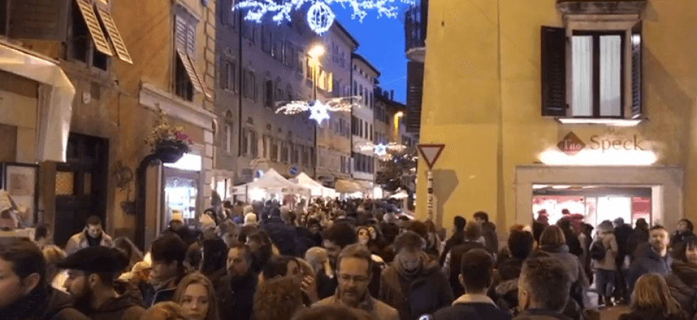 Trento presa d'assalto. Oltre 200 pullman e 100.000 visitatori