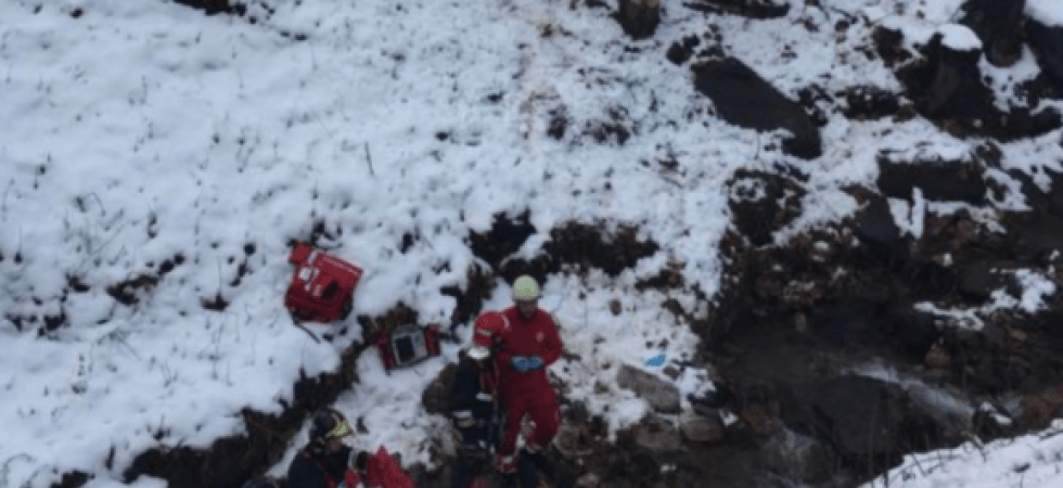 I soccorsi sul luogo dell'incidente