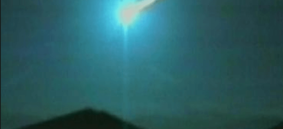 E voi l'avete vista? Una meteora attraversa i cieli del Trentino