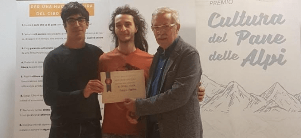 Al Panificio Moderno il premio "Pane Aromatico di Cultura delle Alpi"