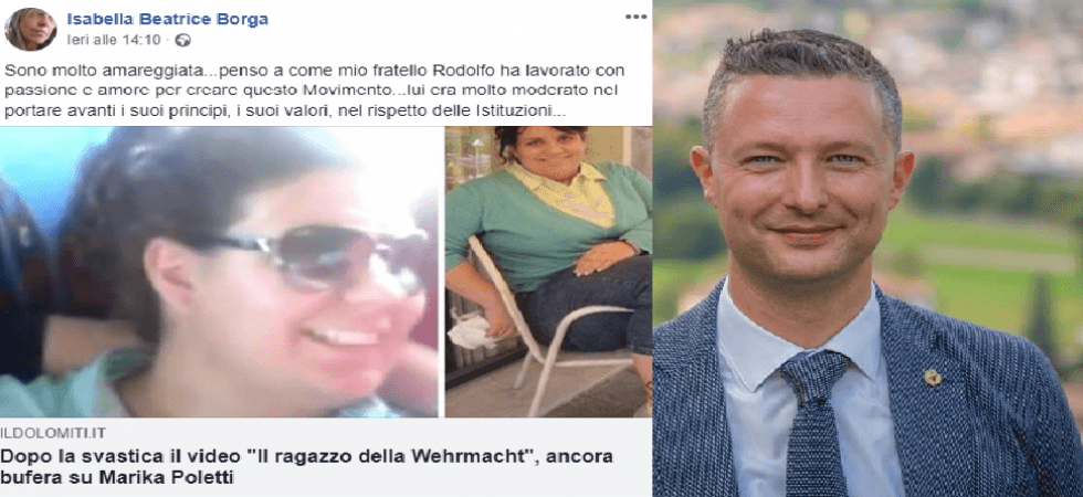 Tonini: Fugatti e Gottardi spieghino se alla loro 'destra' van bene anche i nostalgici delle camicie nere o brune?''
