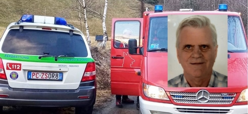 Da ieri pomeriggio non si avevano sue notizie, trovato senza vita nel greto di un torrente