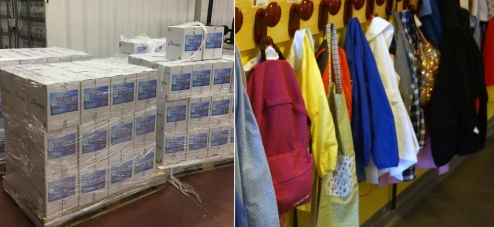 Coronavirus, da pane e frutta in sacchetti di plastica a 1.350 litri di disinfettante già distribuito