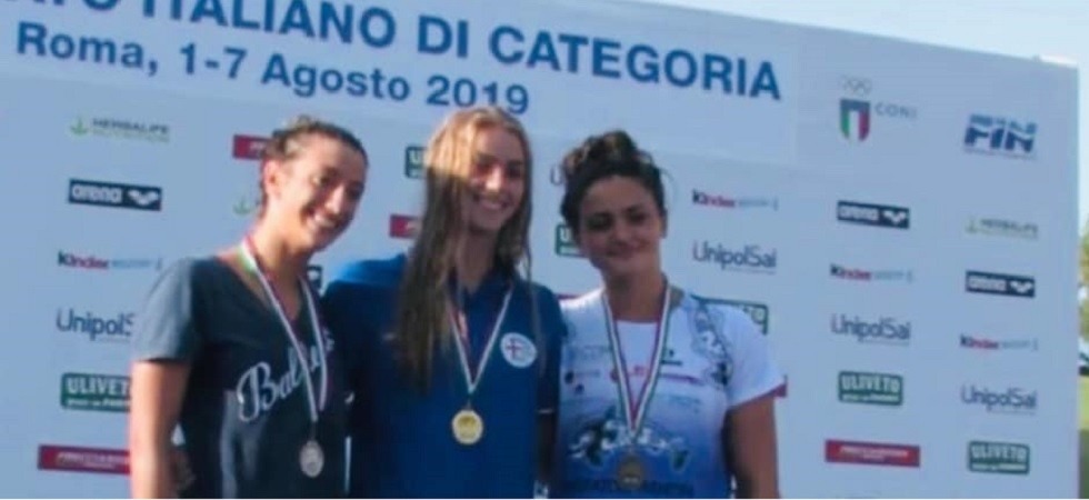 Bronzo per Sara Gusperti ai campionati italiani a Roma, Bruna Pesole stabilisce il nuovo record regionale tra le cadette