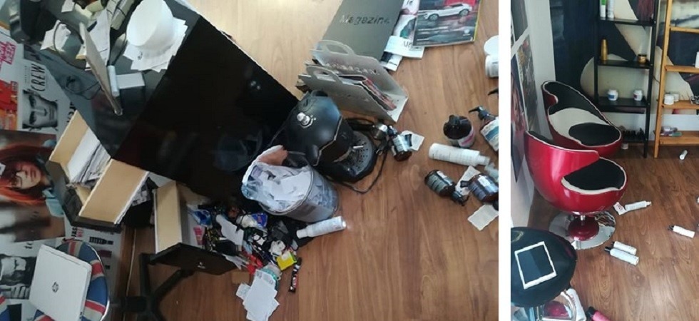 Colpo al salone Fuori di testa'', rubati oltre 5 mila euro in prodotti e attrezzatura