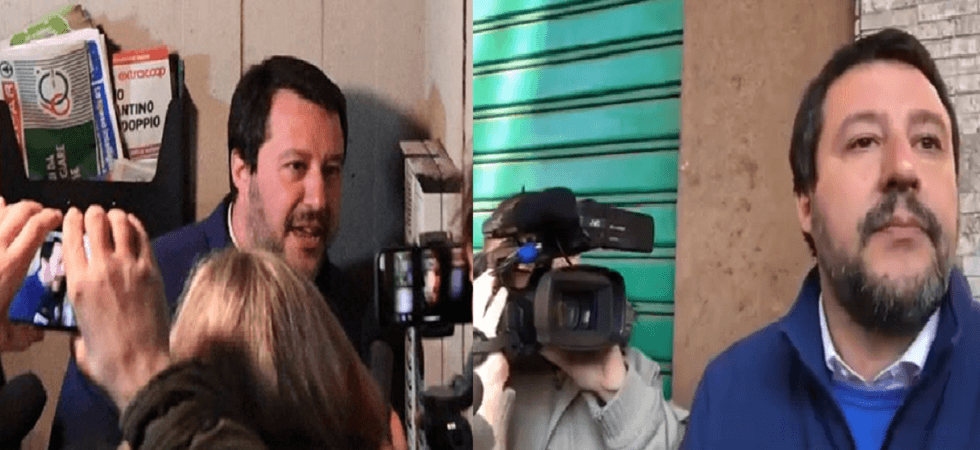 Mentre Salvini suona campanelli e accusa cittadini di spacciare