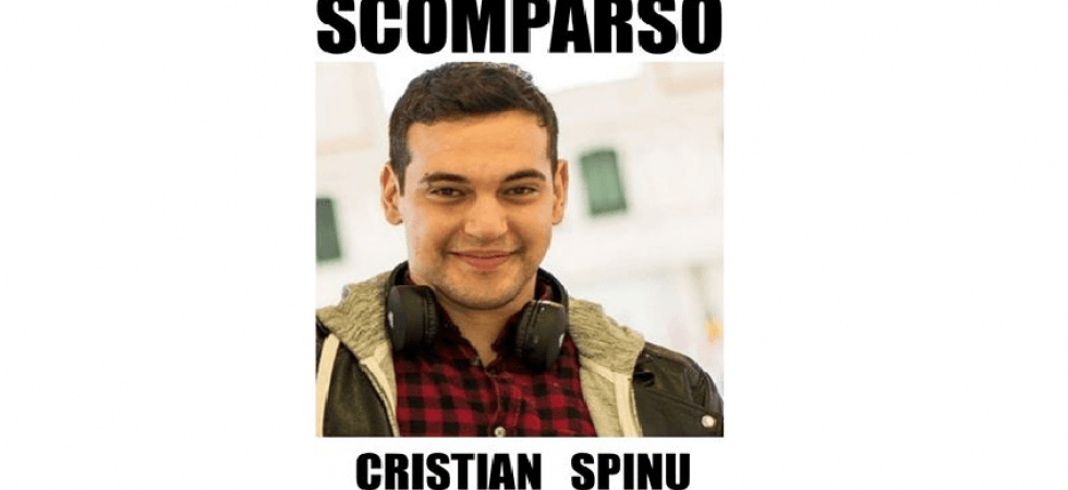 Cristian Spinu è scomparso: E' un ragazzo solare e aperto, condividete sulle vostre bacheche, aiutateci''