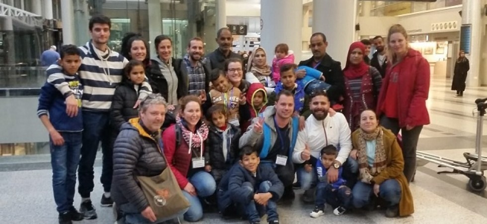 Mamma, papà e sei bambini